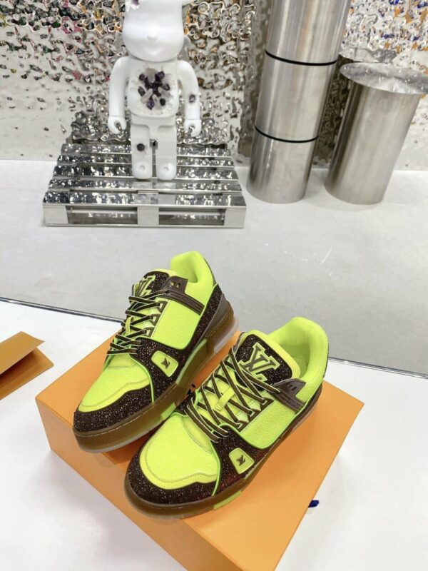 Louis Vuitton Women's LV Trainers Yellow For Women LV