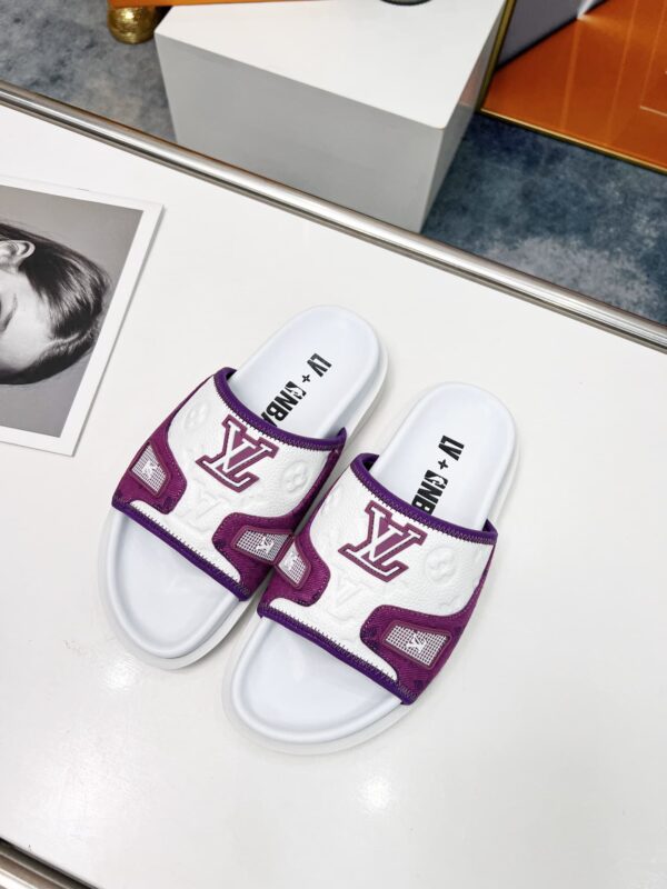 Louis Vuitton Women's Pool Pillow Comfort Mule Violet For Women LV