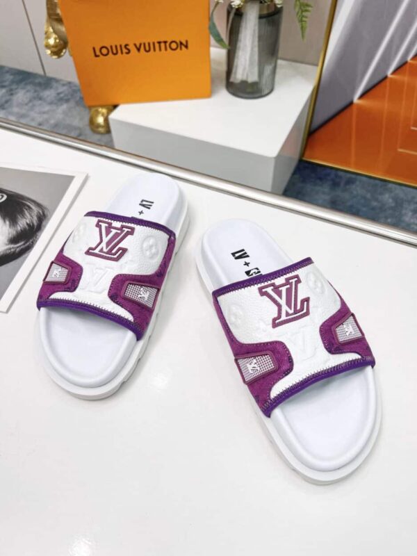 Louis Vuitton Women's Pool Pillow Comfort Mule Violet For Women LV