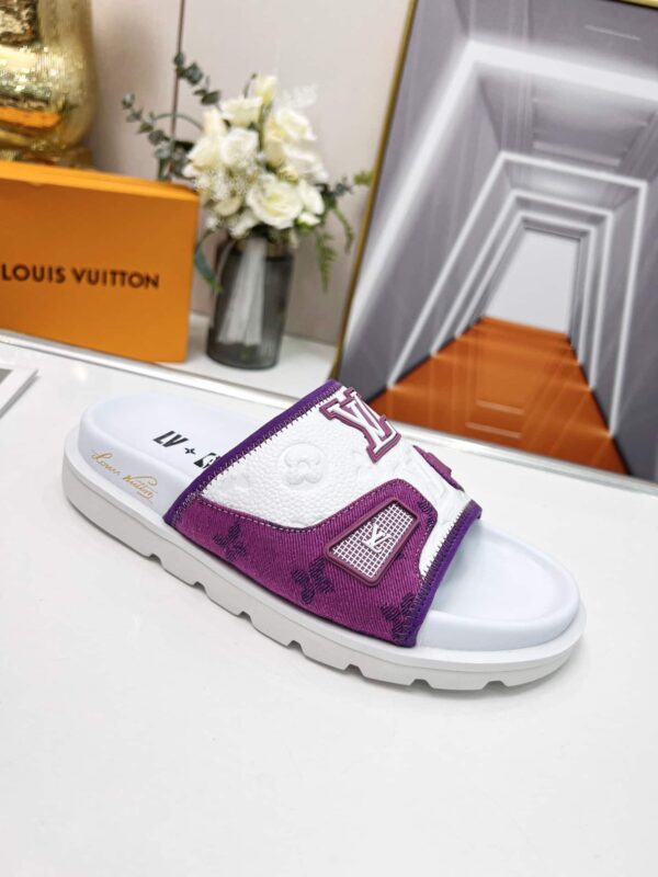 Louis Vuitton Women's Pool Pillow Comfort Mule Violet For Women LV