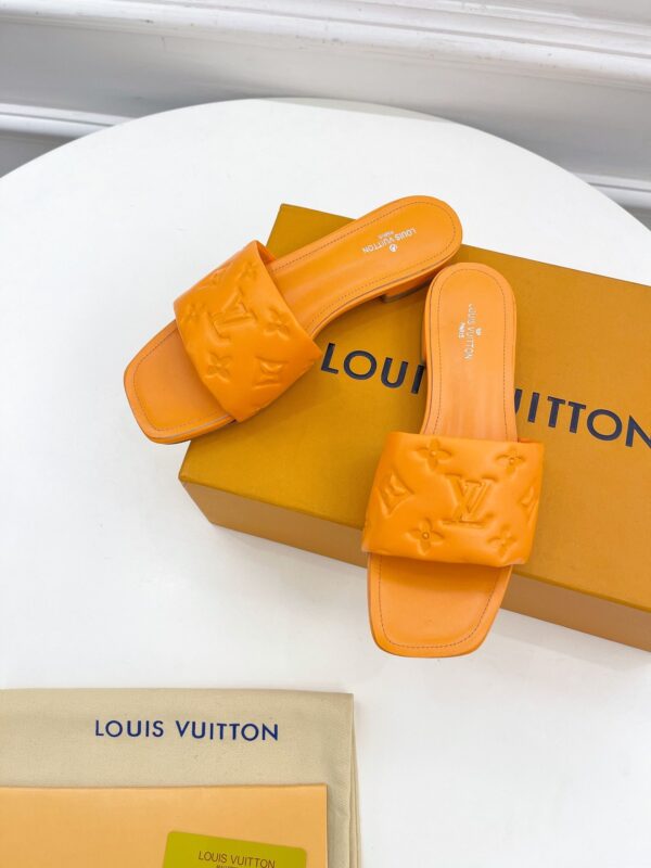 Louis Vuitton Women's Revival Flat Mule Orange For Women LV