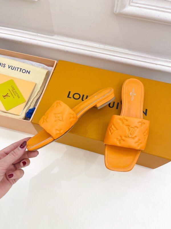 Louis Vuitton Women's Revival Flat Mule Orange For Women LV