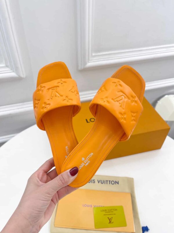 Louis Vuitton Women's Revival Flat Mule Orange For Women LV