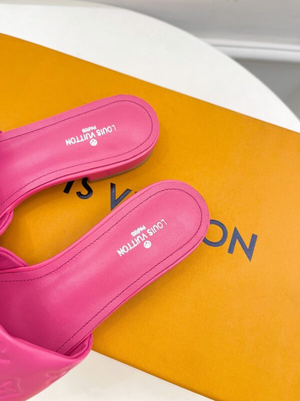 Louis Vuitton Women's Revival Flat Mule Pink For Women LV 1A9PAX