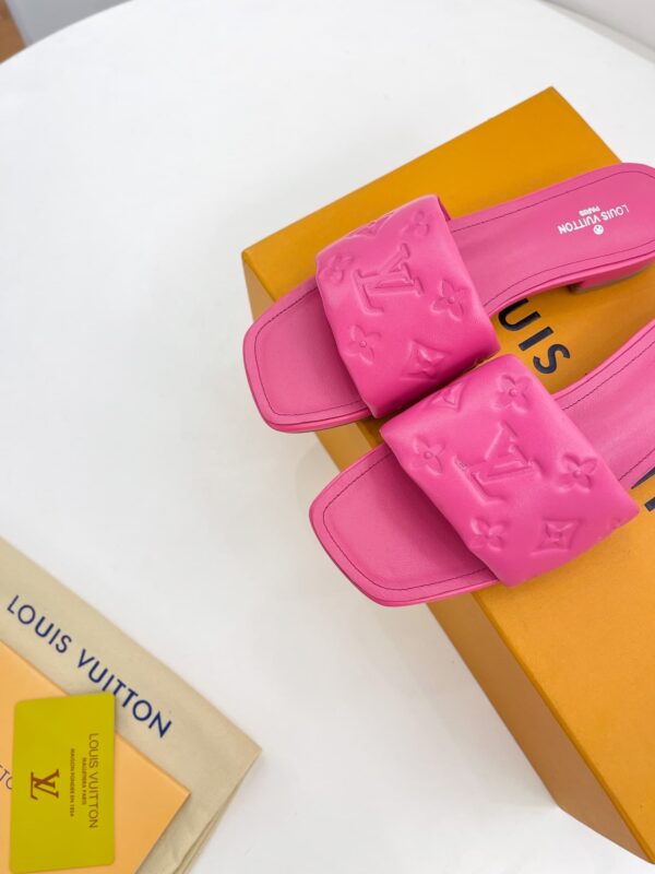 Louis Vuitton Women's Revival Flat Mule Pink For Women LV 1A9PAX