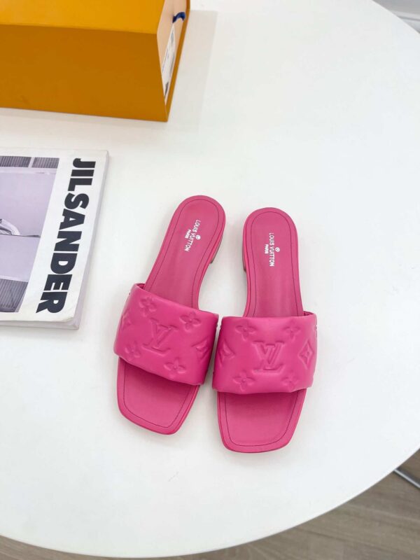 Louis Vuitton Women's Revival Flat Mule Pink For Women LV 1A9PAX