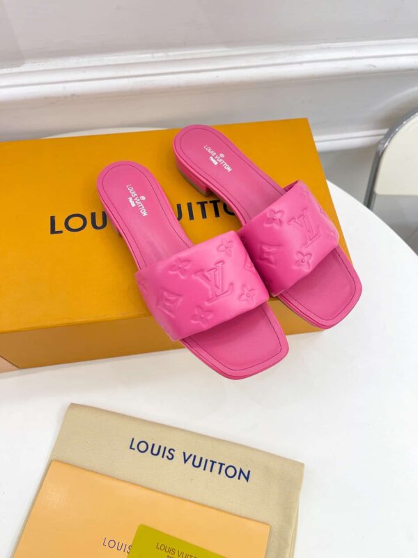 Louis Vuitton Women's Revival Flat Mule Pink For Women LV 1A9PAX