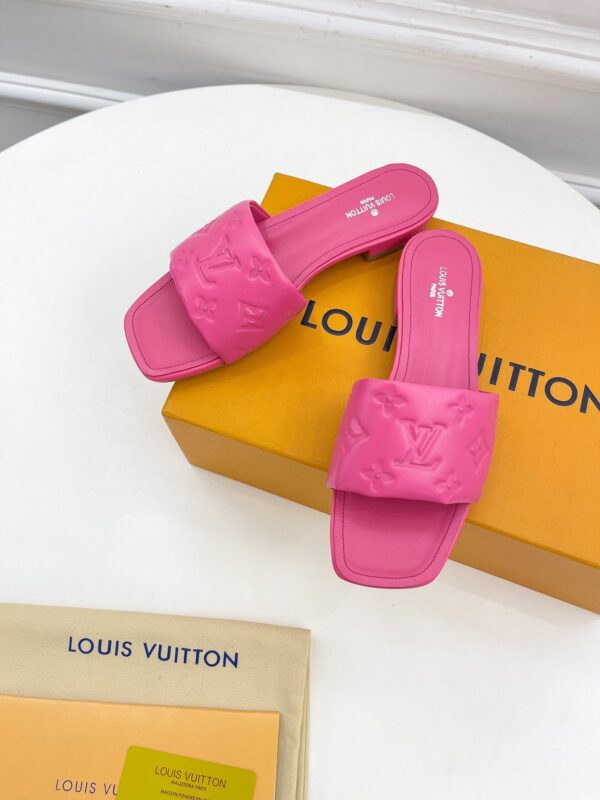 Louis Vuitton Women's Revival Flat Mule Pink For Women LV 1A9PAX