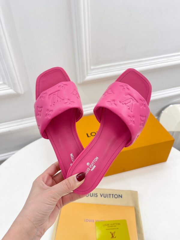 Louis Vuitton Women's Revival Flat Mule Pink For Women LV 1A9PAX