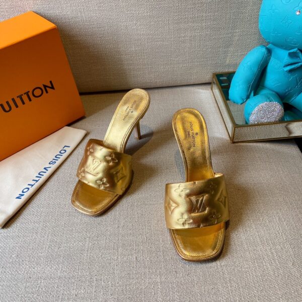 Louis Vuitton Women's Revival Mule Gold For Women LV 1A9Q5K