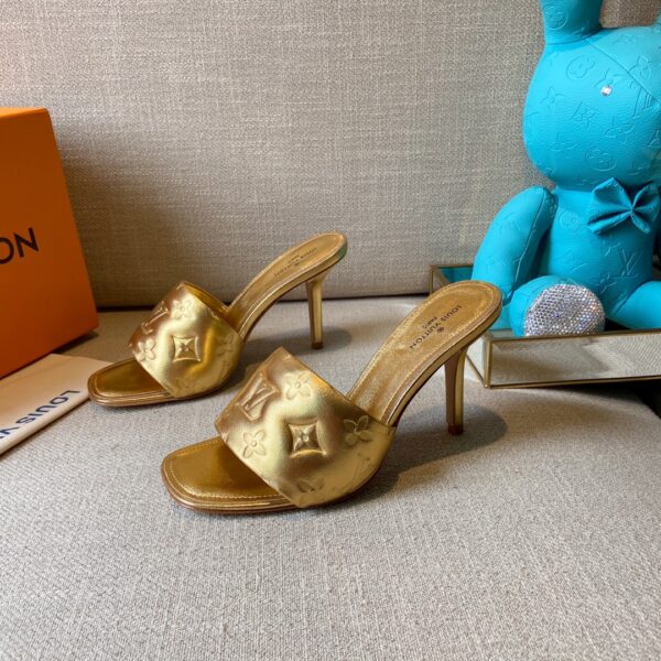 Louis Vuitton Women's Revival Mule Gold For Women LV 1A9Q5K