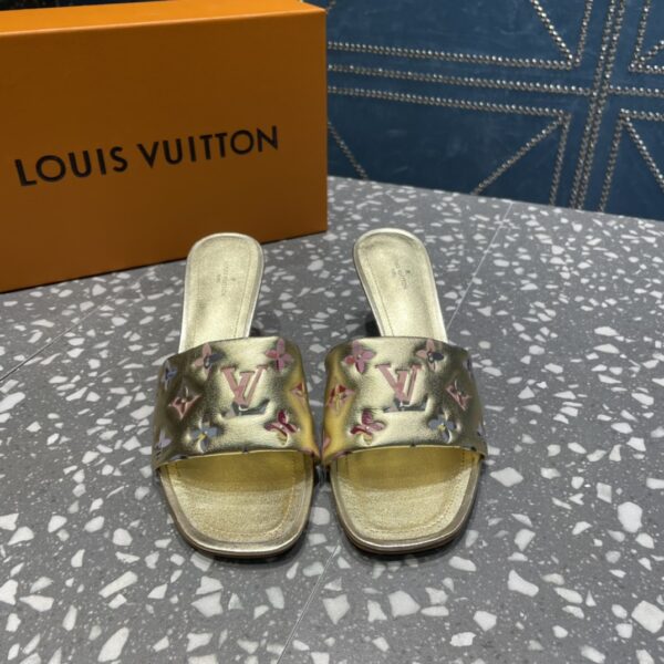 Louis Vuitton Women's Revival Mule Gold For Women LV
