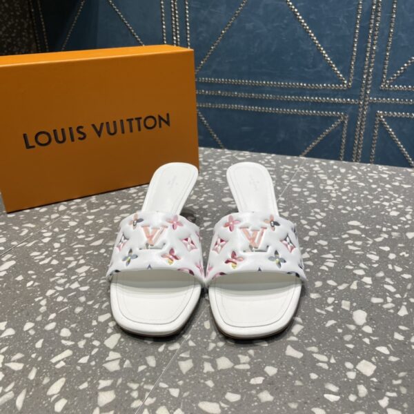 Louis Vuitton Women's Revival Mule White For Women LV 1AAP7M