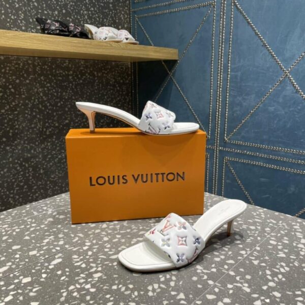 Louis Vuitton Women's Revival Mule White For Women LV 1AAP7M