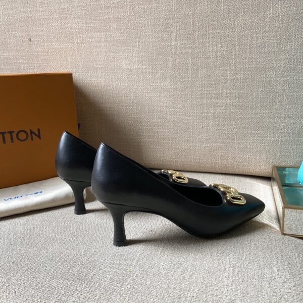 Louis Vuitton Women's Rotary Pump Black For Women LV 1AAE24