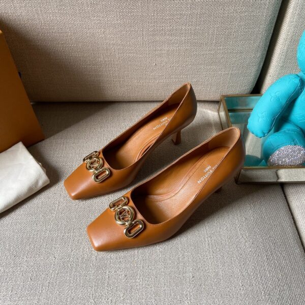 Louis Vuitton Women's Rotary Pump Brown For Women LV