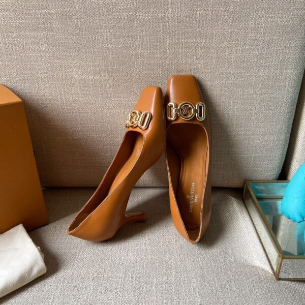 Louis Vuitton Women's Rotary Pump Brown For Women LV