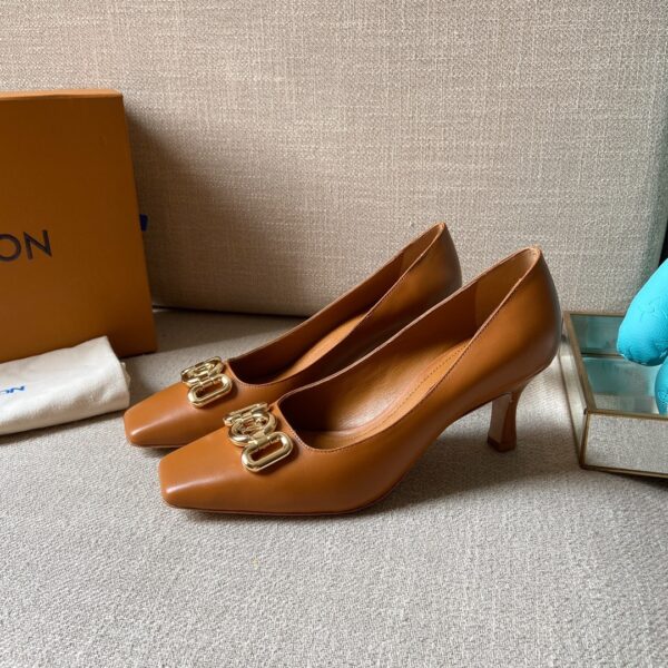 Louis Vuitton Women's Rotary Pump Brown For Women LV