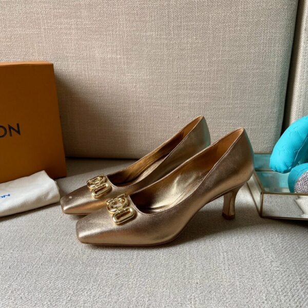 Louis Vuitton Women's Rotary Pump Gold For Women LV