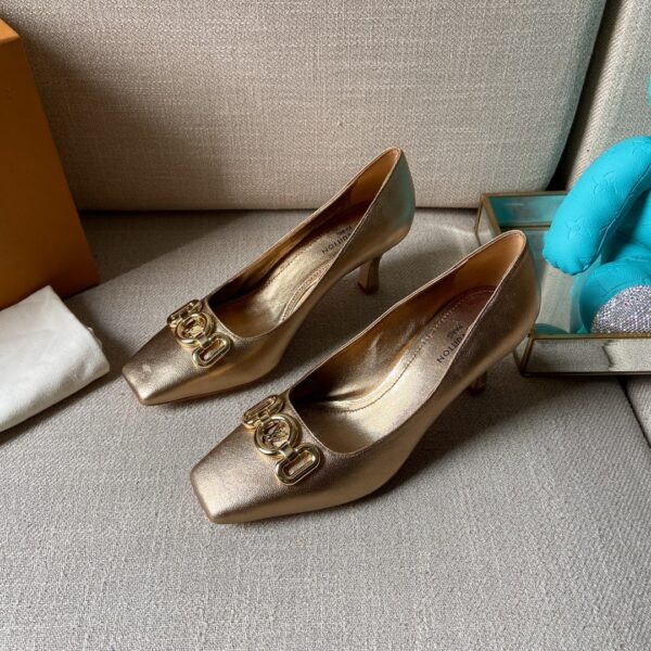 Louis Vuitton Women's Rotary Pump Gold For Women LV