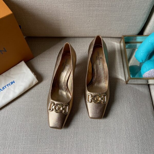 Louis Vuitton Women's Rotary Pump Gold For Women LV