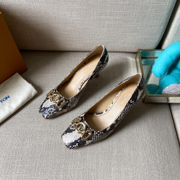 Louis Vuitton Women's Rotary Pump Grey For Women LV
