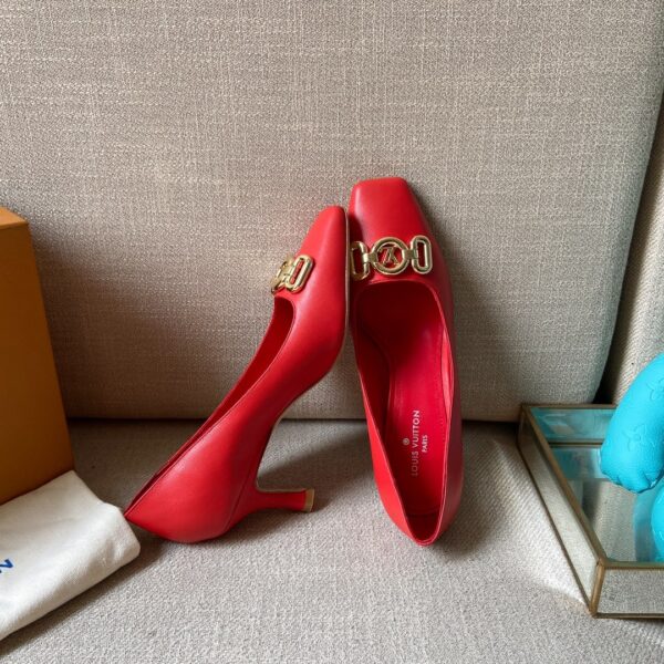 Louis Vuitton Women's Rotary Pump Red For Women LV