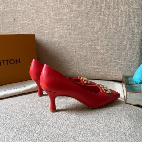 Louis Vuitton Women's Rotary Pump Red For Women LV