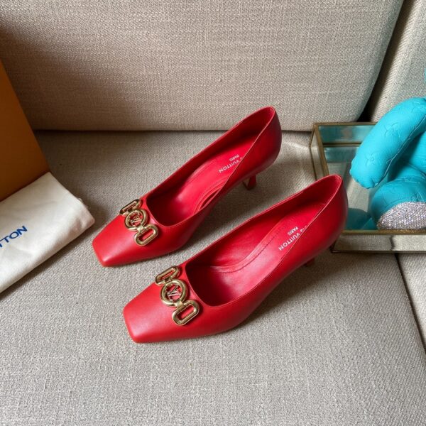 Louis Vuitton Women's Rotary Pump Red For Women LV