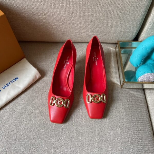 Louis Vuitton Women's Rotary Pump Red For Women LV