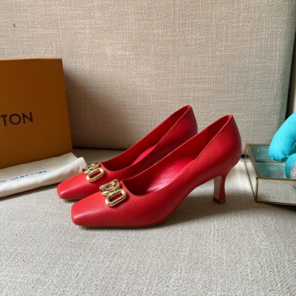 Louis Vuitton Women's Rotary Pump Red For Women LV