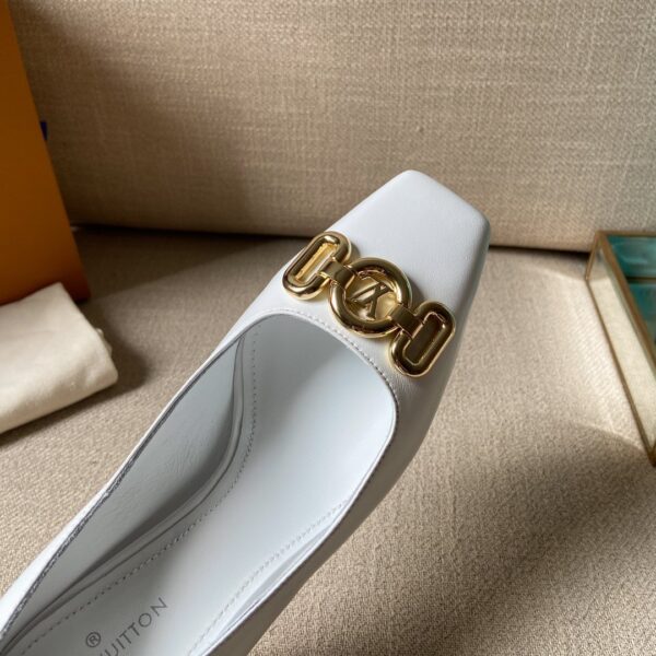 Louis Vuitton Women's Rotary Pump White For Women LV 1AAE2Y