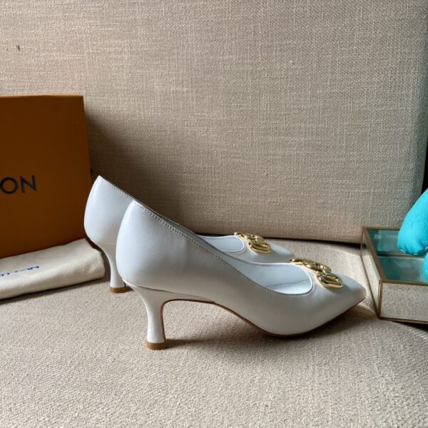 Louis Vuitton Women's Rotary Pump White For Women LV 1AAE2Y