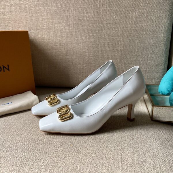 Louis Vuitton Women's Rotary Pump White For Women LV 1AAE2Y