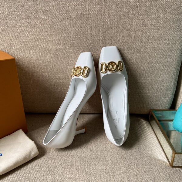 Louis Vuitton Women's Rotary Pump White For Women LV 1AAE2Y