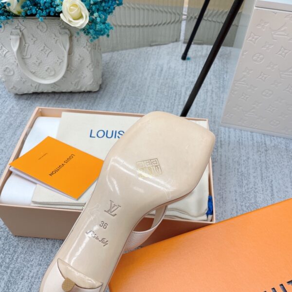 Louis Vuitton Women's Signature Thong Beige For Women LV