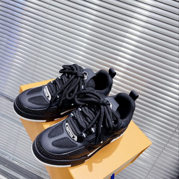Louis Vuitton Women's Skate Sneakers Black For Women LV