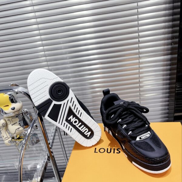 Louis Vuitton Women's Skate Sneakers Black For Women LV