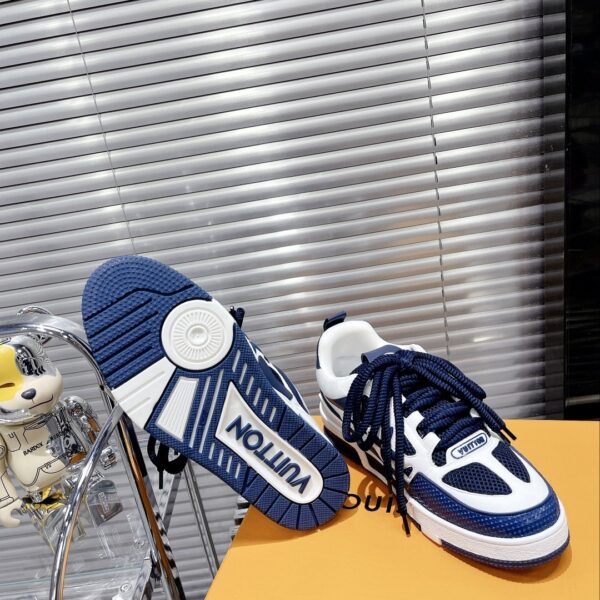 Louis Vuitton Women's Skate Sneakers Blue For Women LV