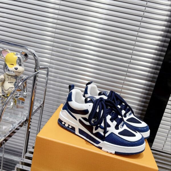 Louis Vuitton Women's Skate Sneakers Blue For Women LV