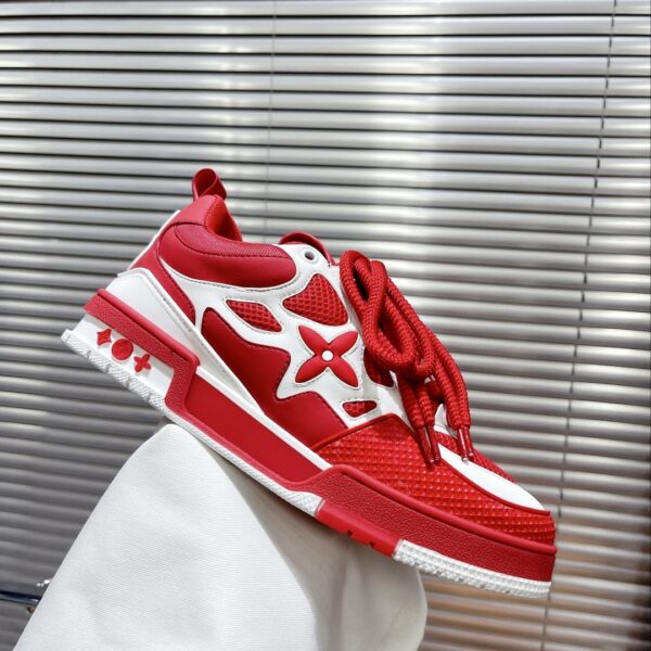 Louis Vuitton Women's Skate Sneakers Red For Women LV