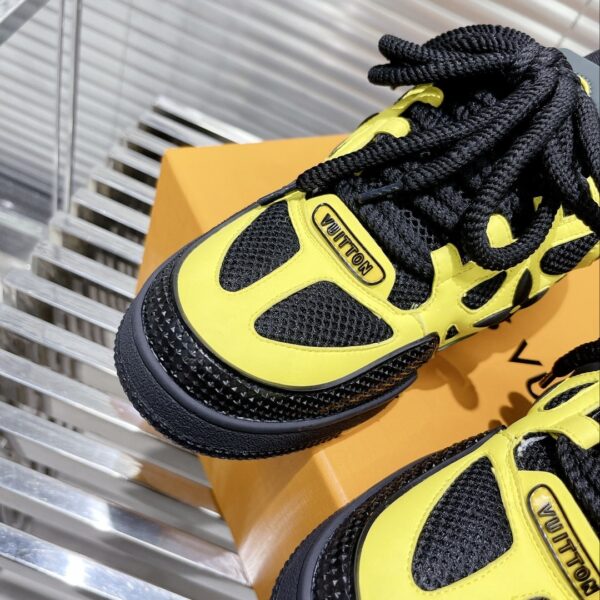 Louis Vuitton Women's Skate Sneakers Yellow For Women LV