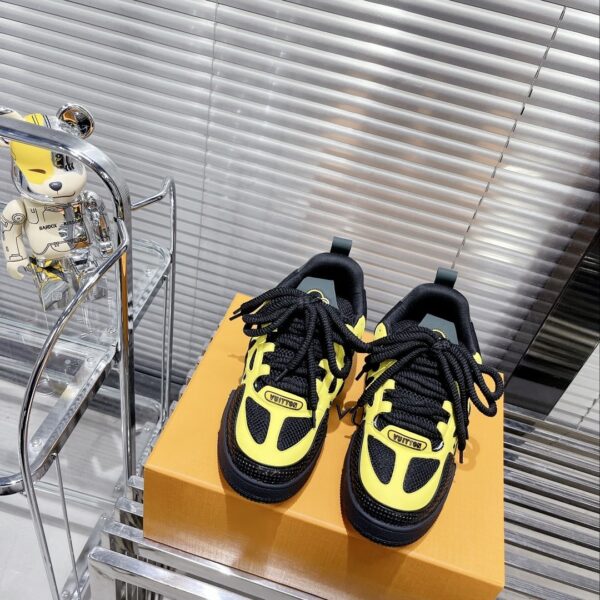 Louis Vuitton Women's Skate Sneakers Yellow For Women LV