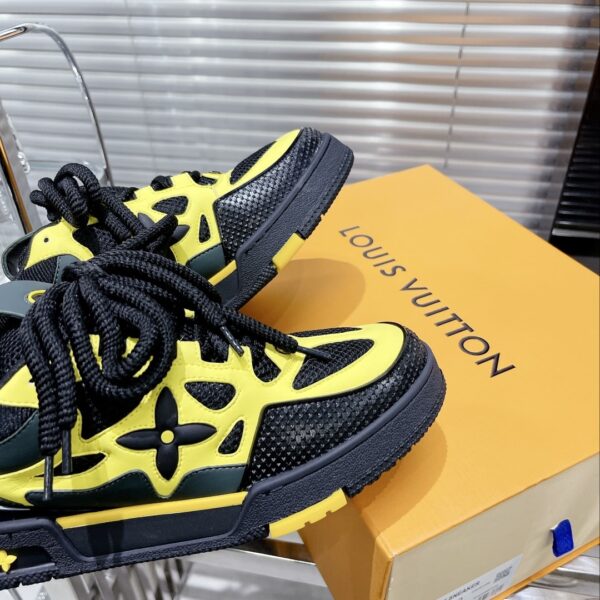 Louis Vuitton Women's Skate Sneakers Yellow For Women LV