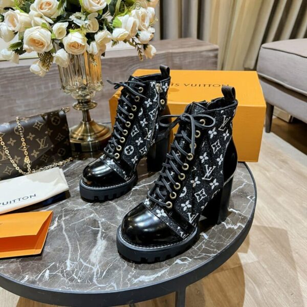 Louis Vuitton Women's Star Trail Ankle Boot Black For Women LV