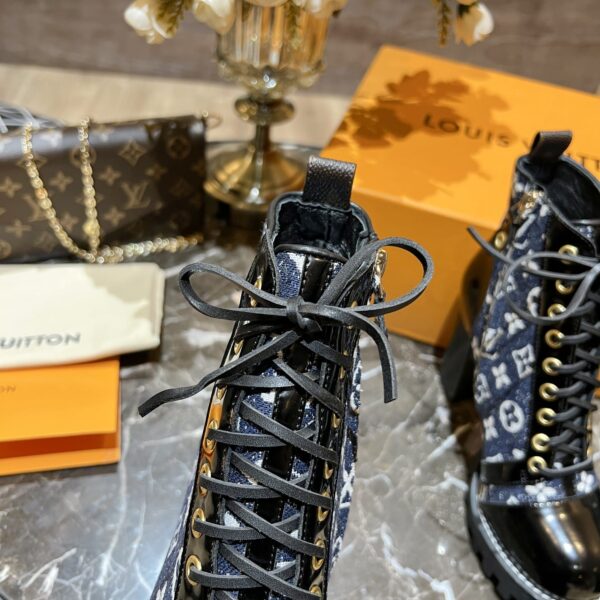 Louis Vuitton Women's Star Trail Ankle Boot Blue For Women LV