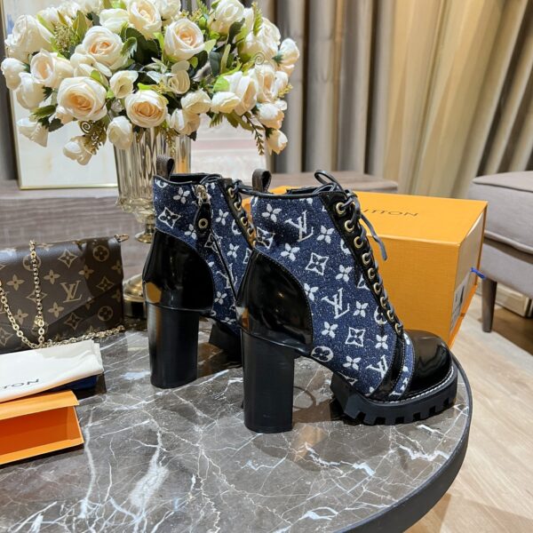 Louis Vuitton Women's Star Trail Ankle Boot Blue For Women LV