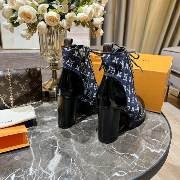 Louis Vuitton Women's Star Trail Ankle Boot Blue For Women LV