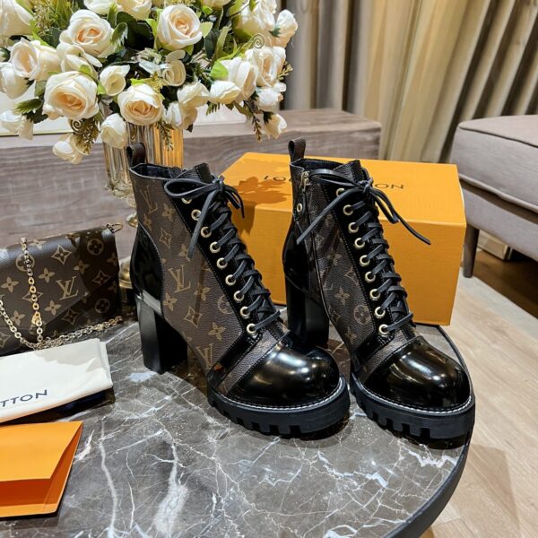 Louis Vuitton Women's Star Trail Ankle Boot Brown For Women LV