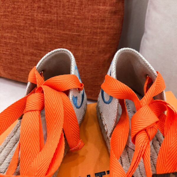 Louis Vuitton Women's Starboard Flat Espadrille Blue For Women LV